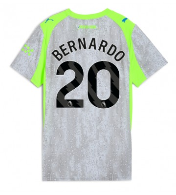 Manchester City Bernardo Silva #20 Tredjetrøje Dame 2025-26 Kortærmet